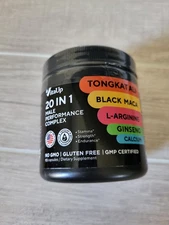 VitaUp 20 In 1 Male Performance Complex 90 Capsules Gluten Free Stamina Strength