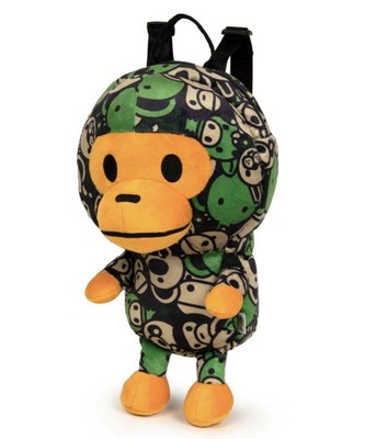 Unused BAPE Bag Baby Milo Plush Backpack Auth Rare Ape | eBay