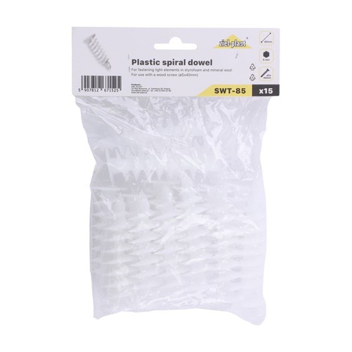 Timco - Dowel en spirale Ziel-Plast 85mm - Bild 2 von 2
