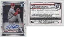 2020 Bowman Draft Chrome Draft Picks Auto Levi Prater #CDA-LP Auto