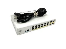 Cisco WS-C2960C-12PC-L 12-Port 10/100 Ethernet PoE 2xSFP Managed Switch