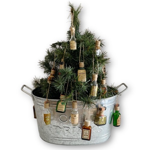 Gusano Rojo Mezcal Espadín Agave Artisan Vintage Glass Bottle Ornament - Picture 6 of 7