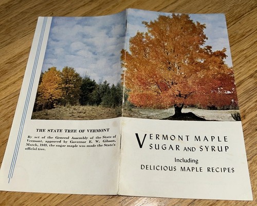 Folletos 1961 2-Jack Shelby Maple Museum + folleto de arce de Vermont - Imagen 19 de 19