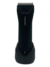 MANSPOT 003A Body & Groin Hair Trimmer for Men, Waterproof, Black