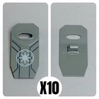 Custom LEGO Star Wars Clone Trooper Blast Shield Lot of 10 Accessory Pack!
