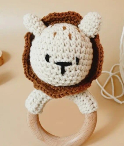 π¦π― Lion Tiger Newborn Baby Shower Hamper Muslin Arrival Disc Romper Teether - Picture 5 of 16