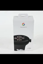 Google Pixel Watch 2 - Matte Black Aluminum Case - Obsidian Active Band 