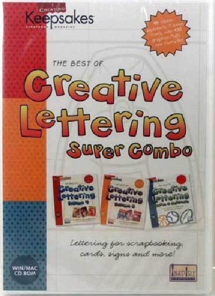 Creating Keepsakes Creative Lettering Combo $2.50 Ship
