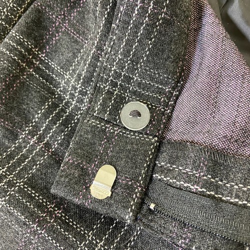 Worthington Womens Plaid Ultra Stretch Ponte Pants Sz 8 Color: Gray Smokey Grape - Afbeelding 10 van 17