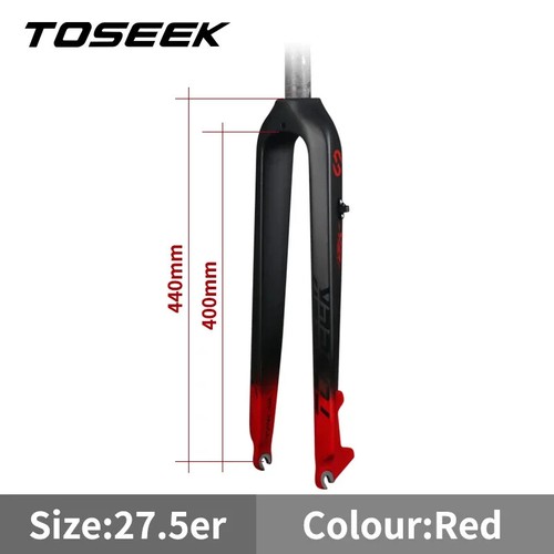 26/27.5/29inch Carbon MTB Bicycle Fork 28.6/31.8mm Straight Tube Hard Front Fork - Picture 14 of 33