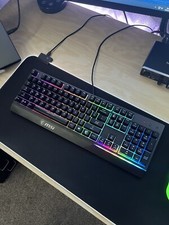 MSI Vigor GK30 GAMING Keyboard, Mechanical-like Plunger, RGB Backlit 104 Keys