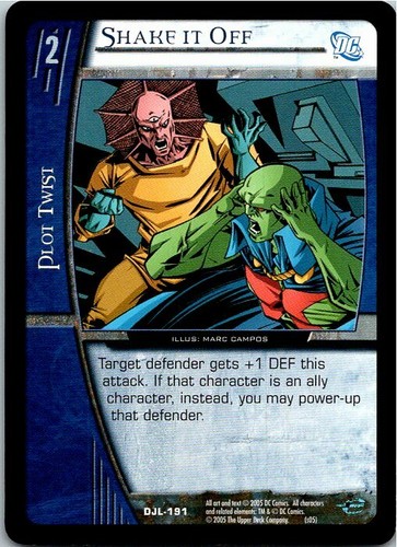 2005 VS SYSTEM DC Justice League Of America - PICK / CHOOSE YOUR CARDS - Picture 167 of 192