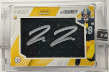 Pat Freiermuth 2021 Panini Instant Clear Vision RC Autograph Auto #d/10 STEELERS