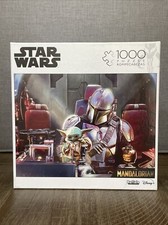 New Star Wars Mandalorian 1000 Piece Jigsaw Puzzle Buffalo Disney New