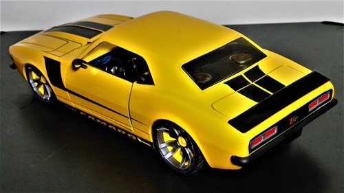 1969 Camaro Chevrolet Chevy Built Metal Body Model Concept Hot Rod Race Car - Picture 9 of 12