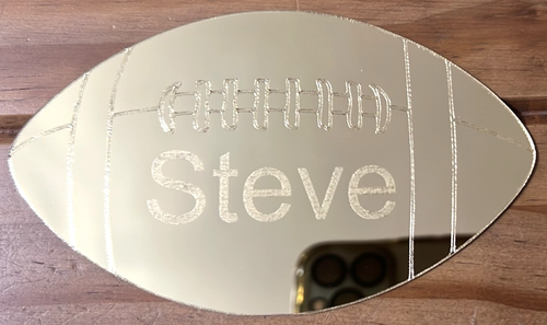 Personalised Bedroom Door Name Plaque Sign in Mirrored, Silver or Gold - Picture 6 of 11