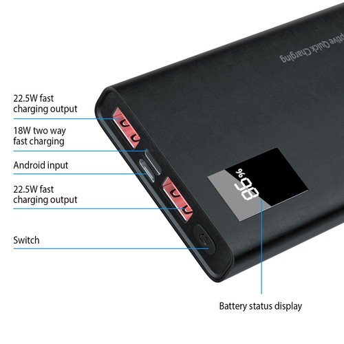 20000mAh Power Bank for Electric Heated Jacket Vest Body Warmer USB Battery Pack - Picture 45 of 69