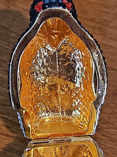 Anello portapillole Judith Leiber Swarovski gioiello pinguino scorta ritirato - Foto 7 di 12