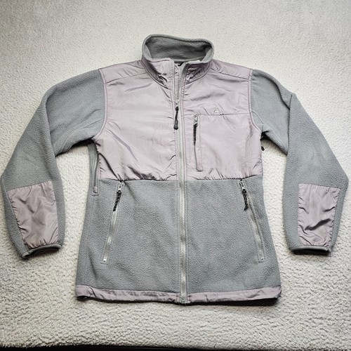 Snozu Jacket Adult Large Gray Fleece Full Zip Long Sleeve Polyester - Picture 2 of 14
