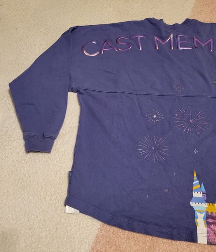 Camiseta Walt Disney World 50 Aniversario Castillo Miembro del Elenco Espíritu Talla Adulto M - Imagen 7 de 8