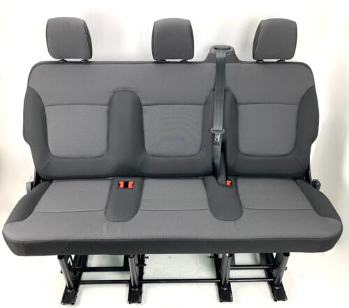 NISSAN PRIMASTAR / NV300 - TRIPLE BENCH SEAT + FOLDS FLAT + REMOVABLE * NEW * - Picture 6 of 8