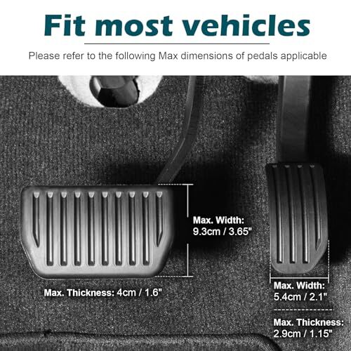 [Updated] Gas and Brake Pedal Extenders for Short Drivers People Driving Cars,  - Picture 7 of 7