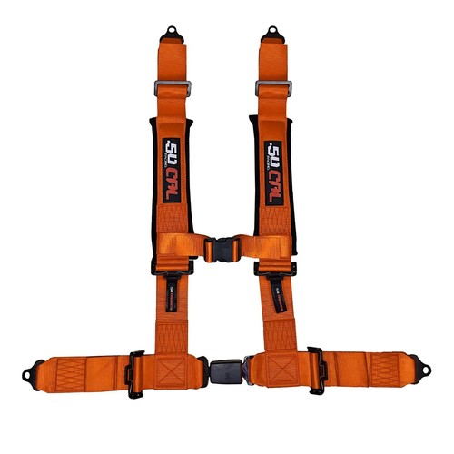 50 Caliber Racing 2in 4 Point Harness w/ Push Button Release Buckle Seat belt - Bild 29 von 43