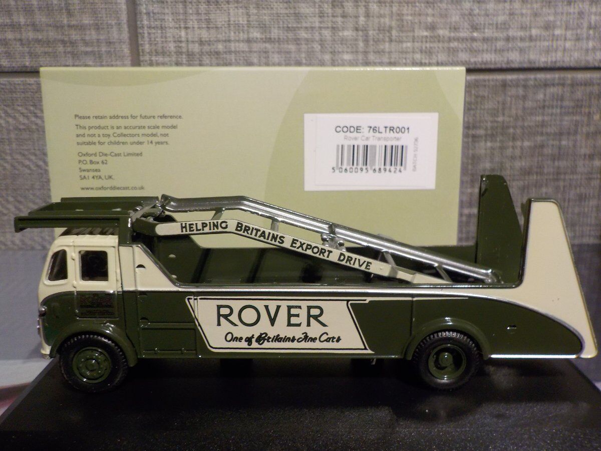 Car Transporter - Leyland - Land Rover - Oxford Diecast - 1