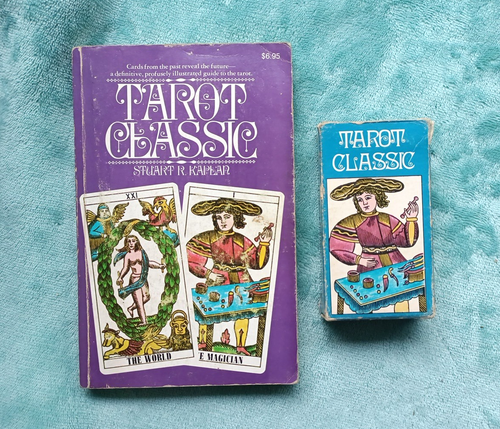 Vintage 1974 'Tarot Classic' Tarot Deck And Book by Stuart Kaplan - Agmuller