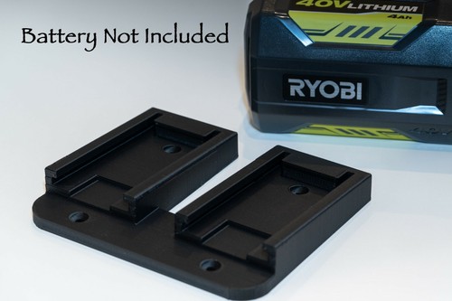 Ryobi 40v Battery wall mount / holder - Original design - Picture 8 of 17