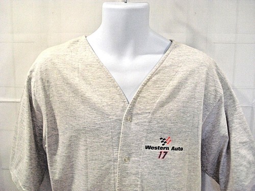 Darrell Waltrip Jersey Vintage 93 L Motorsport Traditions Western Auto Button Up - Picture 3 of 8