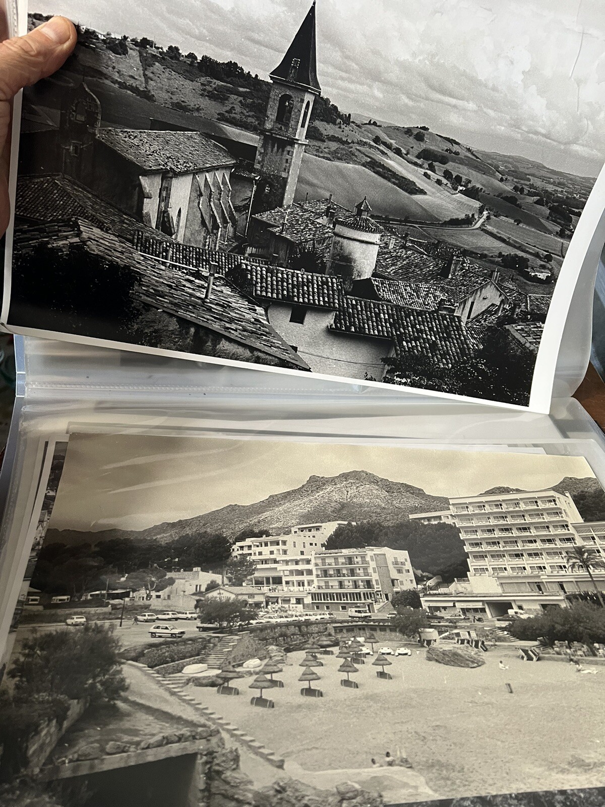 Joblot Folder 25+ Vintage Black and White LARGE Photographs SCENERY PORTRAIT old - Picture 7 of 14
