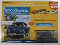 Vw Brezel - KäFer (1950) In Blau 1:43 - De Agostini Neu & Ovp Sammler Ausgabe 1