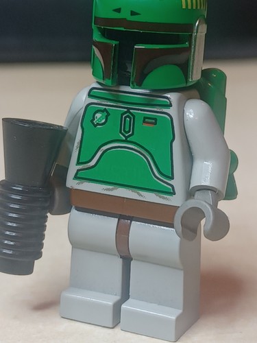 LEGO Star Wars Boba Fett Minifigure sw0002 from set 4476 - ''Arctic'' Misprint - Picture 11 of 11