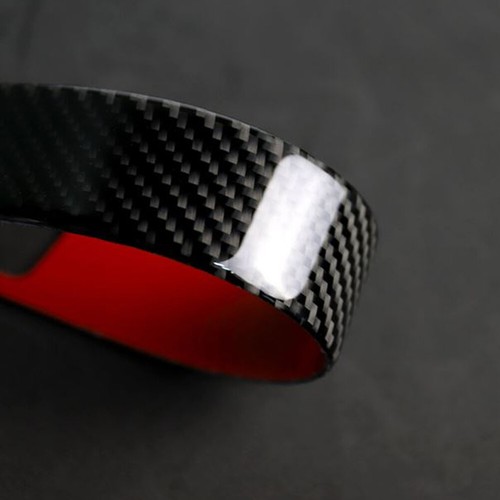 For 2005-2012 BMW 3 Series E92 E90 Carbon Fiber Gear Shift Box Panel Trim Cover - Picture 9 of 11