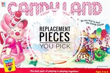 Candy Land Replacement Pieces 2001 Game You Choose Individual Parts Cards Men +