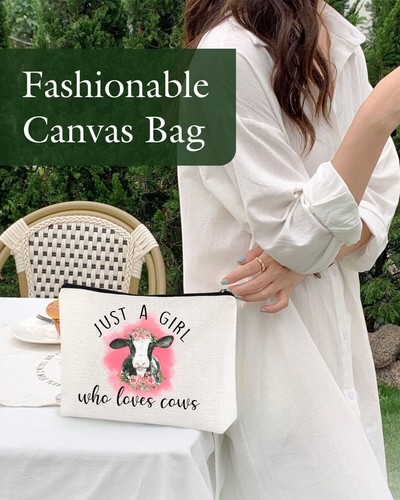 Gift for Friends Woman Female - Cosmetic Make Up Pouch Travel Toiletry Case w... - Picture 4 of 6