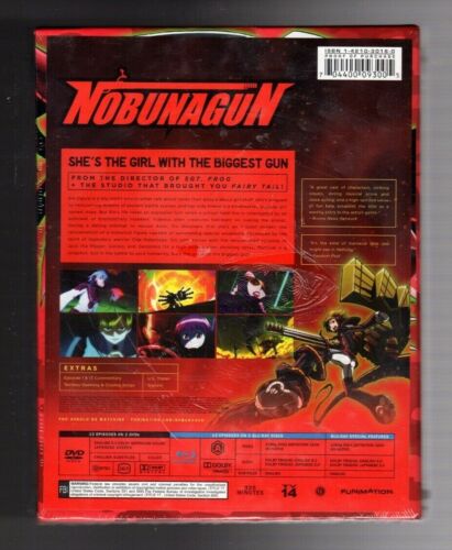 *NEW/SEALED* NOBUNAGUN LIMITED EDITION * ANIME * BLU-RAY/DVD * FUNIMATION * - Picture 2 of 2
