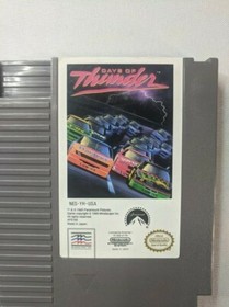 Days Of Thunder Nintendo NES Aut&eacute;ntico OEM Juego Cartucho Solo - Probado