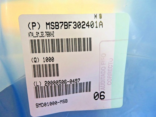 SEIKO EPSON MC-306 32.768KHZ QUARTZ CRYSTAL 32.7680KHZ 6PF SMD 10-PC LOT - Bild 4 von 4