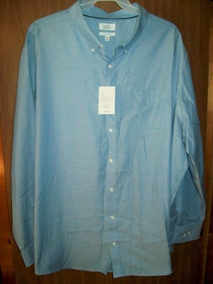 Download NEW MEN'S CROFT & BARROW LONG SLEEVE EASY CARE BUTTON UP ...