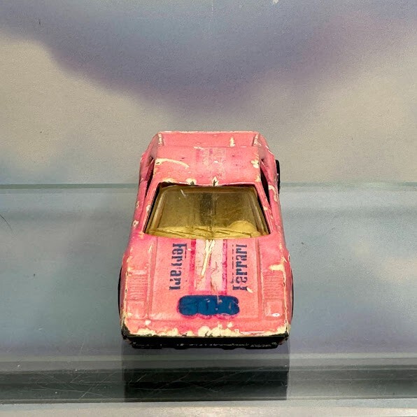 Vintage 1977 Mattel Hot Wheels Ferrari 308 Pink Diecast Car Vintage 1977 Mattel Hot Wheels Ferrari 308 Pink Diecast Car
