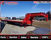 2022 Double A Trailers Gooseneck High Boy Trailer - 102in.x30' (20000GVW)