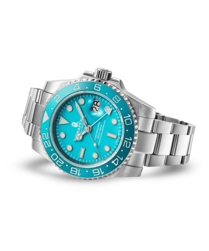 BAPE Type 2 BAPEX Watch Saxe blue Stainless Steel Men's Watch From Jp New - Picture 7 of 8