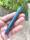 ☑️1 piece Part MontbIanc Junior 622? Fountain Pen Barrel Turquois NOS Condition
