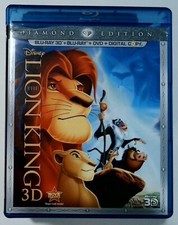 The Lion King 3D (Blu-ray 3D, 1994) Preowned