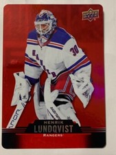 2020-21 UPPER DECK TIM HORTON DIE CUT HENRIK LUNDQVIST #DC 49