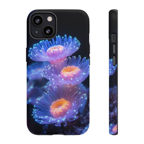 For iPhone | Samsung Galaxy | Pixel Phone Case - Bioluminescent Anemone Glow - 第 102/255 張圖片
