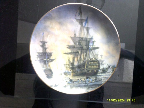 GREAT BRITISH SEA BATTLES  'The End of L'Orient.'  Battle of the Nile, 1798  - Afbeelding 1 van 2