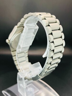 SEIKO WATCH MAJESTA QUARTZ 9063-6040 TITANIUM DAY DATE KANJI